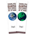 Earth Day Seed Paper Shape Bookmark - 15 Stock Designs Available